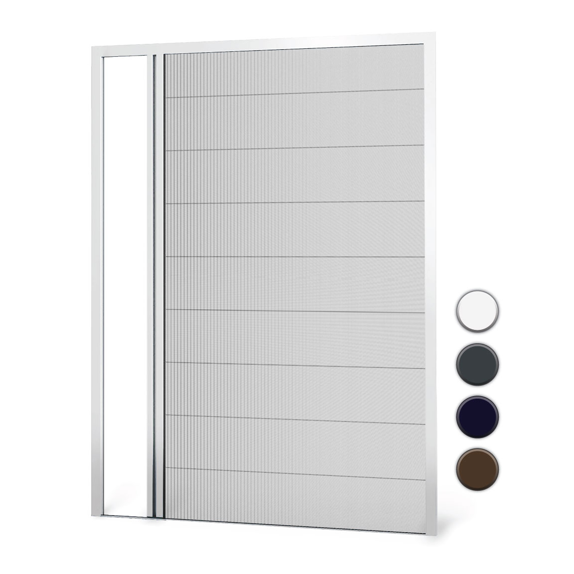 Insect screen door - foldable